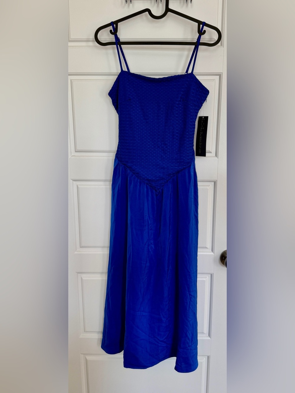 RACHEL Rachel Roy Donna Midi Dress Blue Size S NWT - Picture 4 of 9